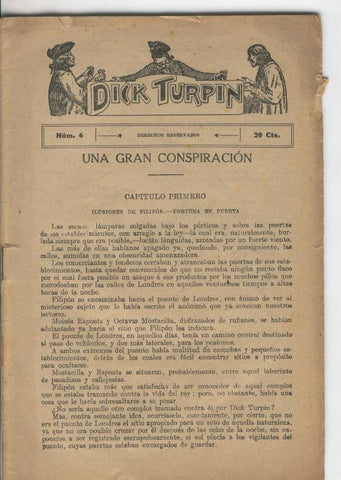 Folletin: Dick Turpin numero 06