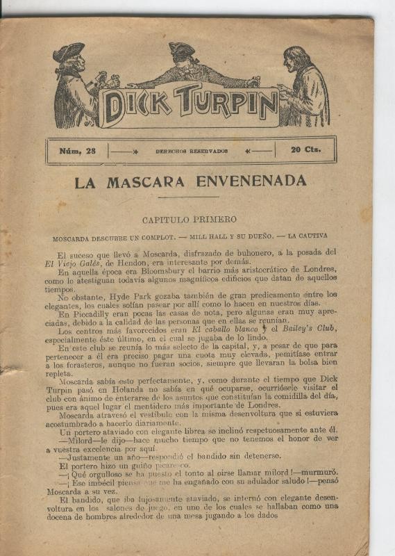 Folletin: Dick Turpin numero 28