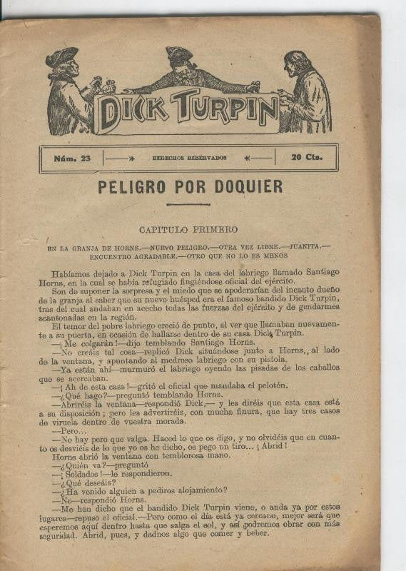 Folletin: Dick Turpin numero 23