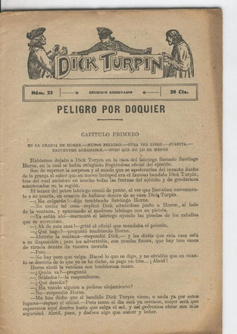 Folletin: Dick Turpin numero 23