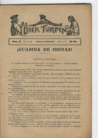 Folletin: Dick Turpin numero 21