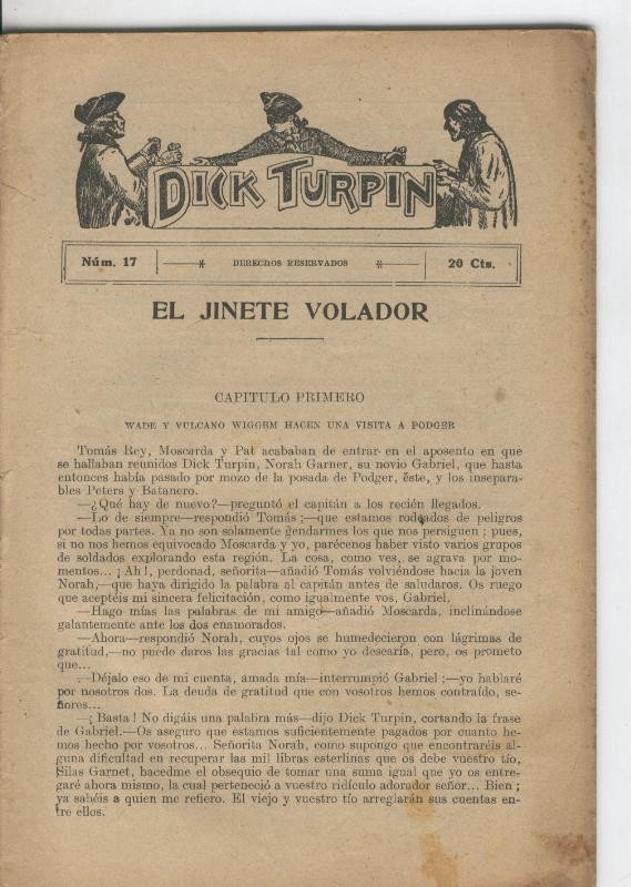 Folletin: Dick Turpin numero 17