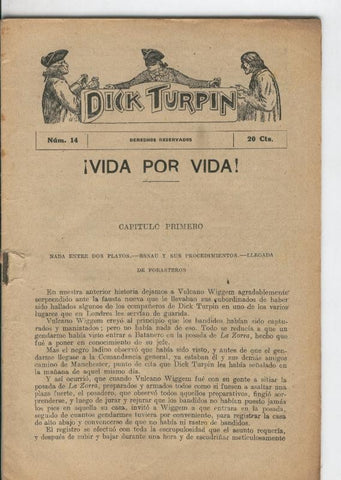 Folletin: Dick Turpin numero 14