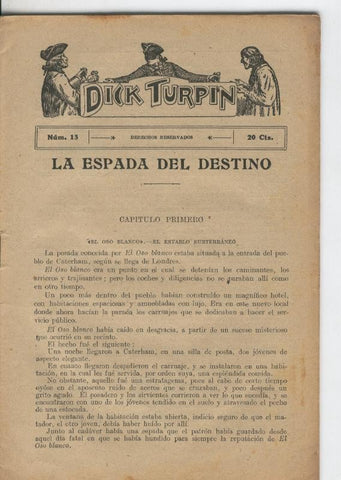 Folletin: Dick Turpin numero 13