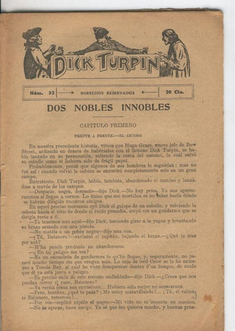 Folletin: Dick Turpin numero 32
