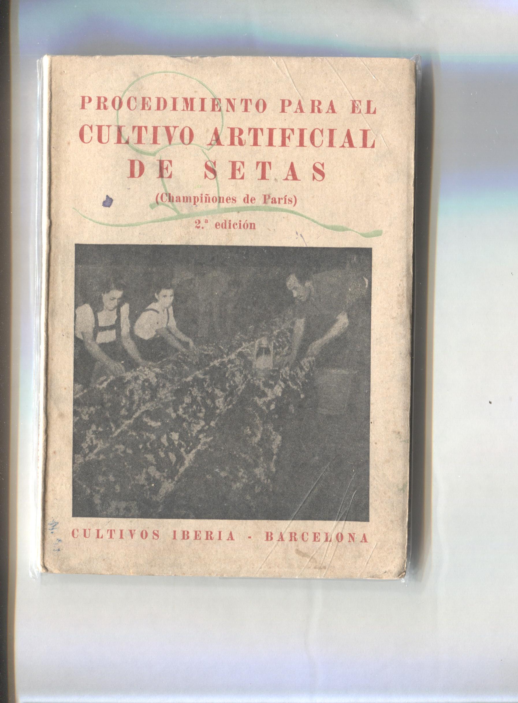 Procedimientos para el cultivo artificial de setas (Champiñones de Paris )