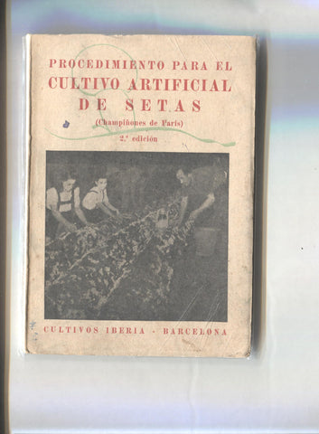 Procedimientos para el cultivo artificial de setas (Champiñones de Paris )