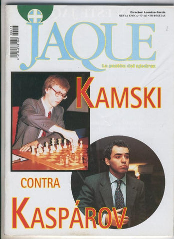 Jaque-Revista ajedrez numero 413