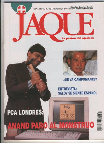 Jaque-Revista de ajedrez numero 385