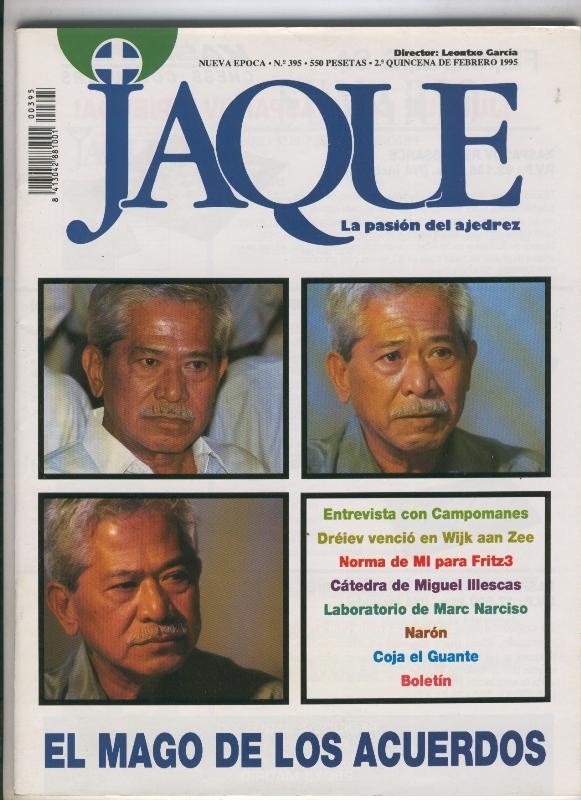 Jaque-Revista de ajedrez numero 395