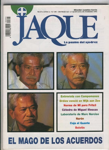 Jaque-Revista de ajedrez numero 395