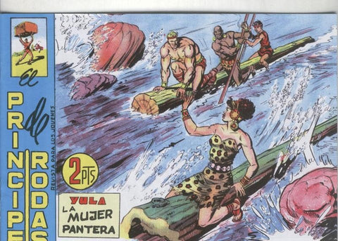 Facsimil: El Coloso numero 68: Yula la mujer pirata