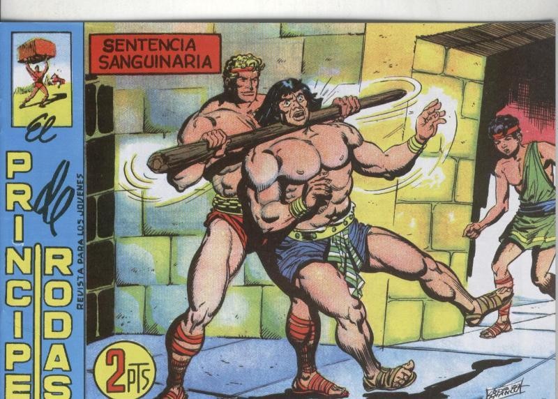 Facsimil: El Coloso numero 50: Sentencia sanguinaria