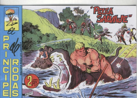 Facsimil: El Coloso numero 78: Pelea salvaje