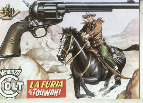 Mendoza Colt facsimil numero 031: La furia de Touwani
