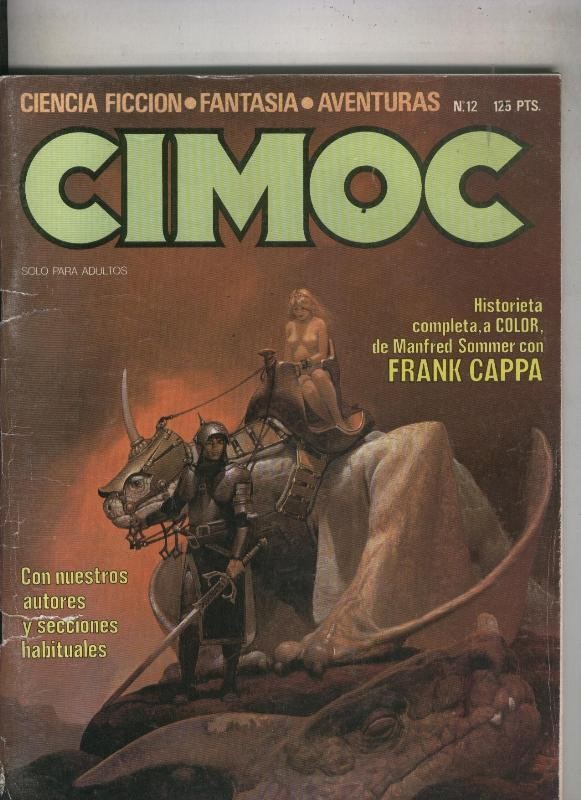 Cimoc revista numero 012: Carnaval (Manfred Sommer)