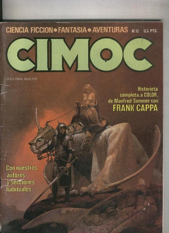 Cimoc revista numero 012: Carnaval (Manfred Sommer)