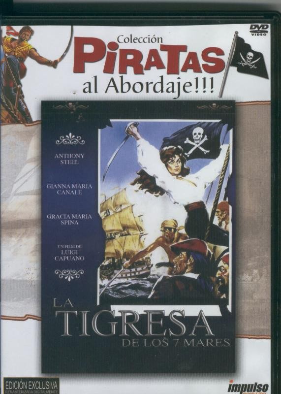 DVD: Coleccion Piratas al abordaje: La tigresa de los 7 mares