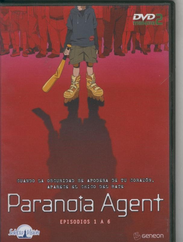 DVD: Paranoia Agent episodios 1 a 6