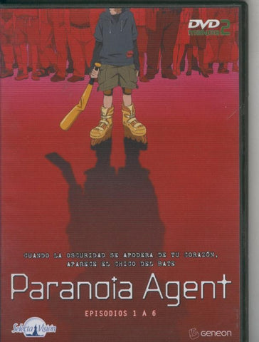DVD: Paranoia Agent episodios 1 a 6