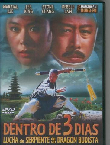 DVD: Maestros del Kung Fu: Dentro de 3 dias