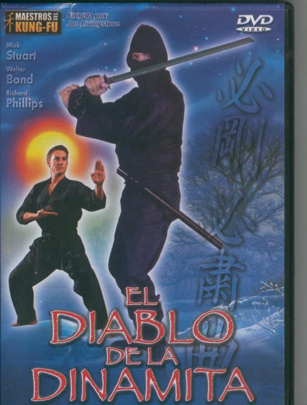 DVD: Maestros del Kung Fu: el diablo de la dinamita