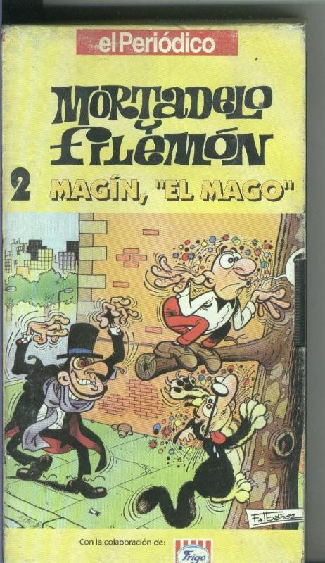Pelicula VHS: Mortadelo y Filemon numero 02: Magin, el mago