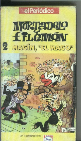 Pelicula VHS: Mortadelo y Filemon numero 02: Magin, el mago