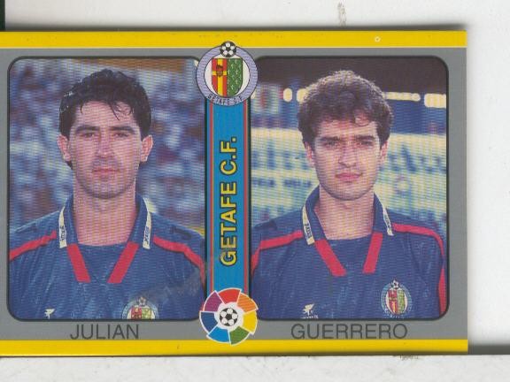 Cromos: Futbol Total Liga 95: Getafe: Julian y Guerrero