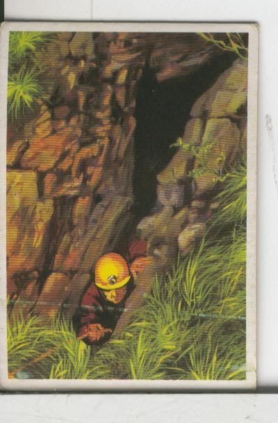 Cromos Dunkin: Espeleologia numero 06