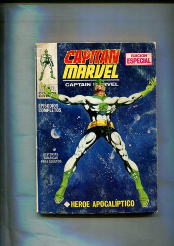 Vertice: Capitan Marvel carton numero 01: Heroe apocaliptico