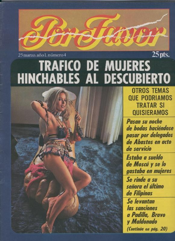 Por Favor numero 004, 24 marzo 1974