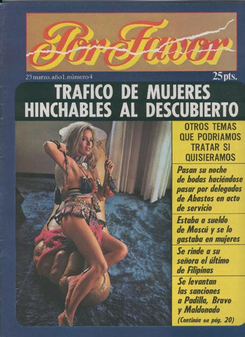 Por Favor numero 004, 24 marzo 1974
