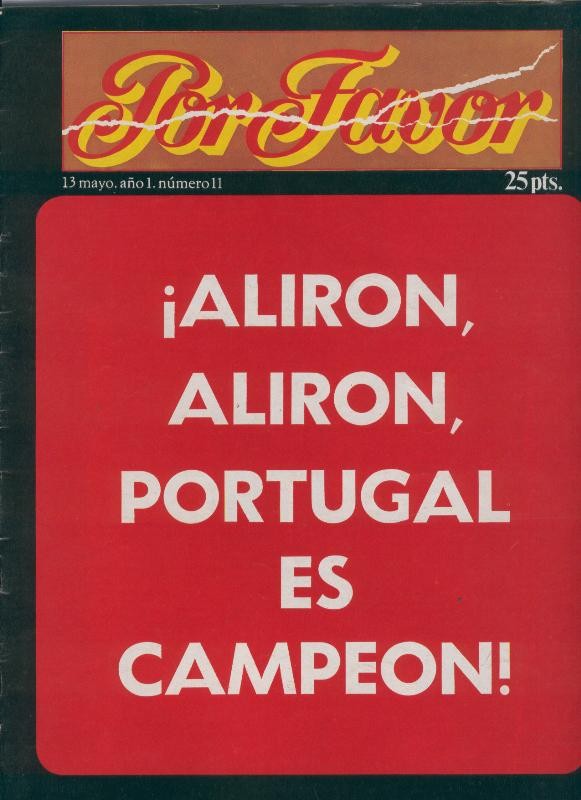 Por Favor numero 011, 13 mayo 1974