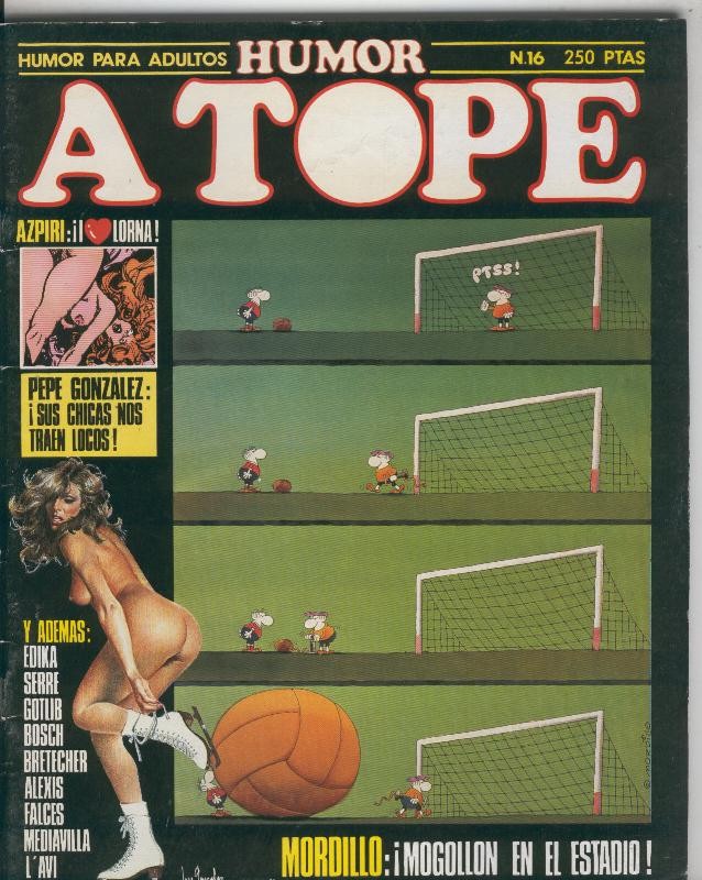 Revista Humor a tope numero 16: Pepe Gonzalez y sus chicas
