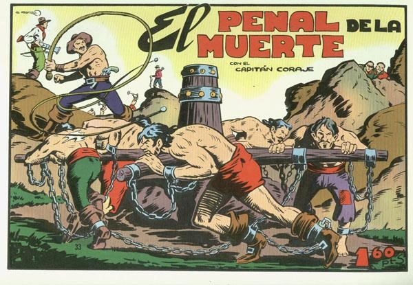 El Capitan Coraje facsimil numero 33: el penal de la muerte