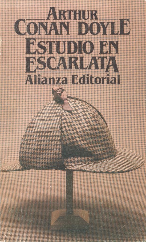 El libro de bolsillo Alianza Editorial: Estudio en Escarlata