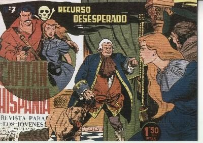 Capitan Hispania facsimil numero 07: Recurso desesperado