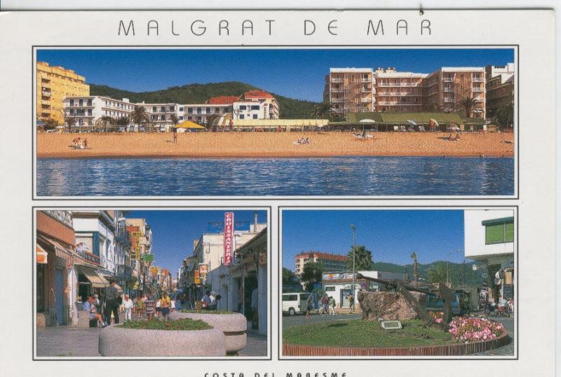 Postal 7435 : Vistas de Malgrat de Mar  
