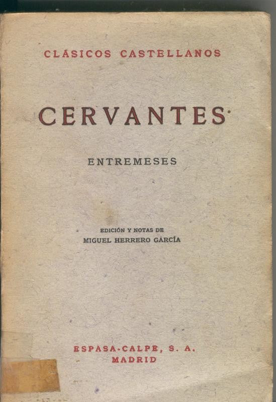 Entremeses