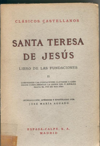 Libro de las Fundaciones Tomo II