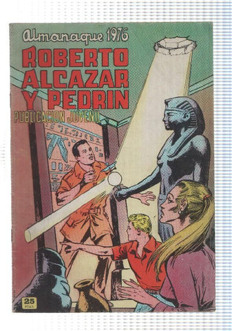 Roberto Alcazar almanaque 1976: El secreto de la cripta