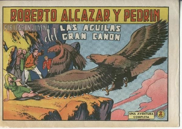 Roberto Alcazar numero 0922: Las aguilas del Gran Cañon