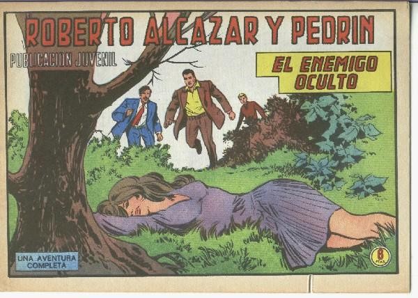 Roberto Alcazar numero 1188: El enemigo oculto