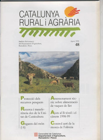 Catalunya rural i agraria numero 48 (1998)