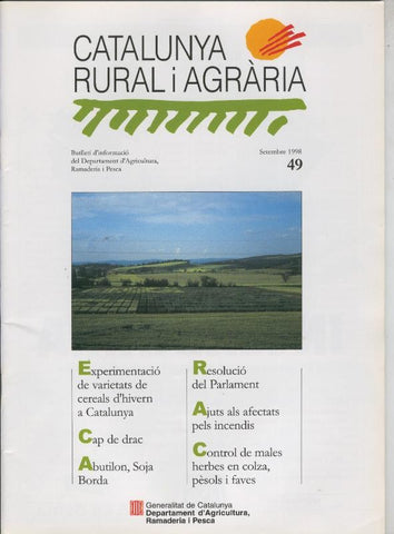 Catalunya rural i agraria numero 49 (1998)