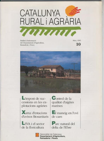 Catalunya rural i agraria numero 10 (1995)