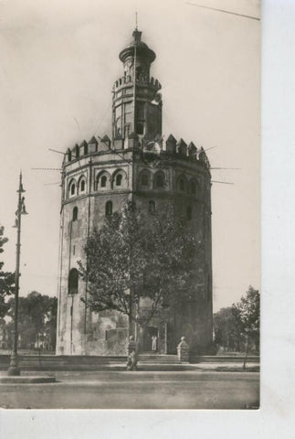 Postal B/N 0409 : Torre del Oro en Sevilla