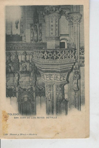 Postal B/N 0417 : Toledo; San Juan de los Reyes, detalle