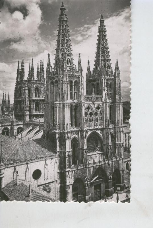 Postal B/N 0425 : Catedral de Burgos
